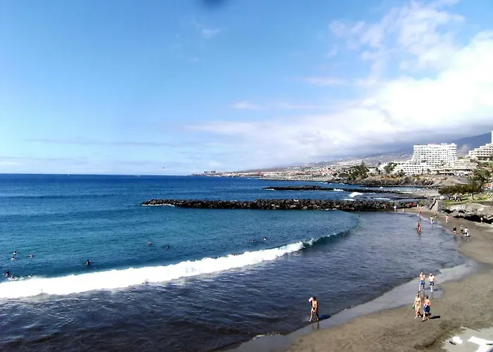 Lägenhet Sunny 3bed In The With The Ocean View On The 1st Coastline Costa Adeje (Tenerife)